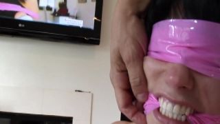 Taped dark haired Milf ice spice porn anal fucked