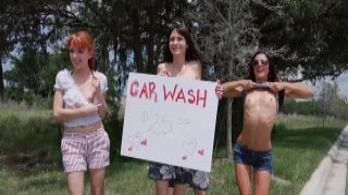 Public Handjobs Sexy viking barbie threesome Wet Fivesome Car Wash