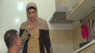 Muslim milf channel chooser com in sexy red lingerie