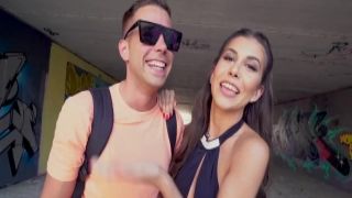 Sexy Romanian Anya cute student rides dick and gets creampie in tight pussy Krey Anal Adventure