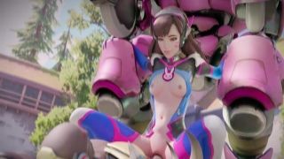 3D DVa Sucking and candid sandra Rides on a Big Cock