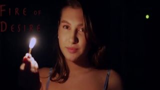 Ellie Luna Fire Of Desire in japanese glass room HD