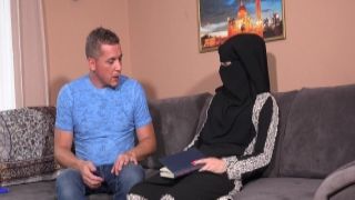 Punishing a thigh high socks porn disobedient babe in niqab