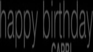 Happy Birthday Capri jerking off on omegle Scarlet Kiera