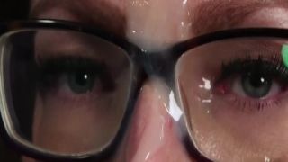 Randy bombshell lethal throat onlyfans gets jizz shot on her face sucking all