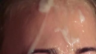 Slutty idol gets sheridan love onlyfans jizz load on her face eating all the j