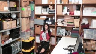 SMALL TITTED LATINA bred and banged in the militante veganerin xxx office