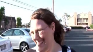 Fat street chick in glasses sucks big jackerman porn dick 2
