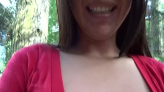 Horny chick uses indian american porn a dildo while outdoors