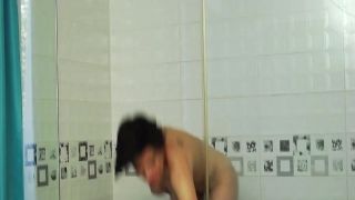 Short hair MILF have powerpuff girl porn fun in shower